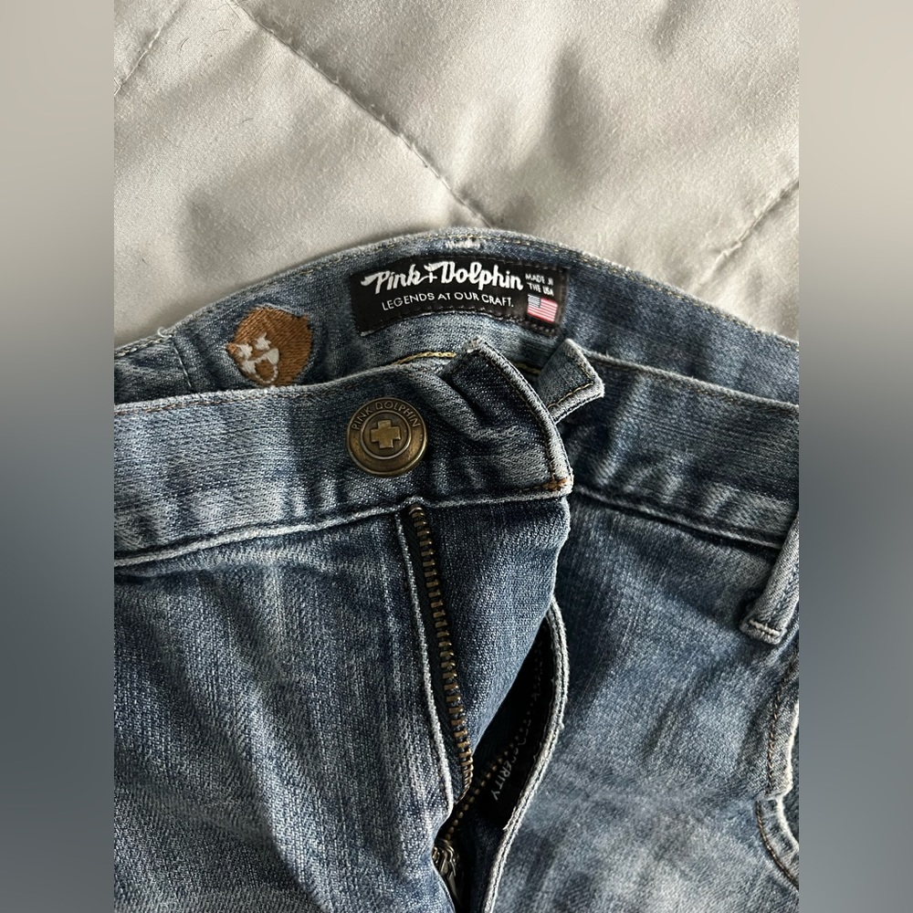 Pink Dolphin First Made Selvedge Denim